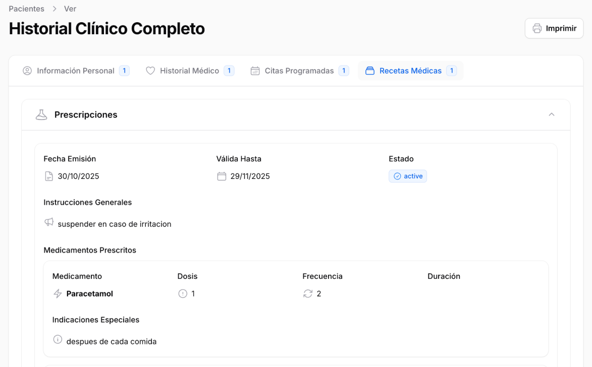 Plataforma de clinicas - Imagen 4